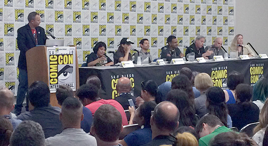 Judges on Star Wars panel at San Diego Comic-Con