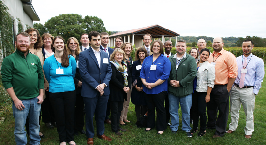 Participants, organizers, and local attorneys in Pepin