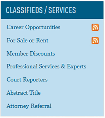 WisBar classifieds