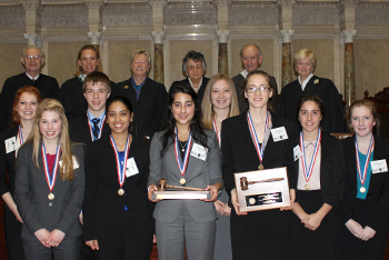 Rhinelander High School Mock Trial Team