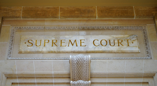 court sign