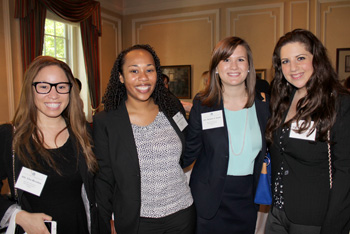 New attorneys Lisa Herndon, Erin Johnson, Kristen Irgens, and Marie Bahoora