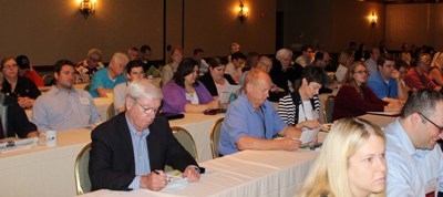 Plenary crowd