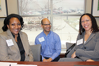 Athenee Lucas, Jeff Brown, and Eve Runyon