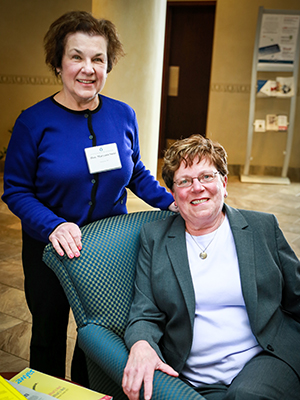 Retired judges Maryann Sumi and Sarah O’Brien