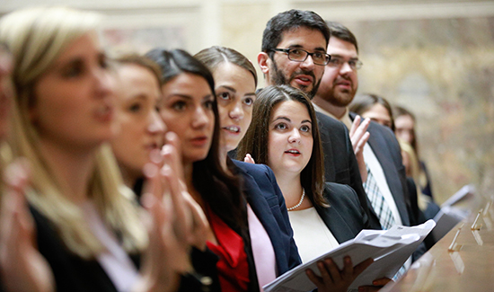 Marquette Law School graduates take the Attorney’s Oath
