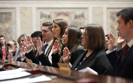 taking the oath