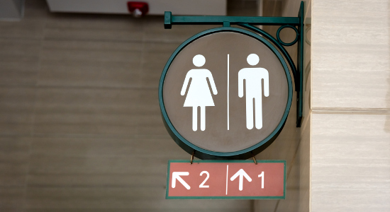 Transgender and bathroom