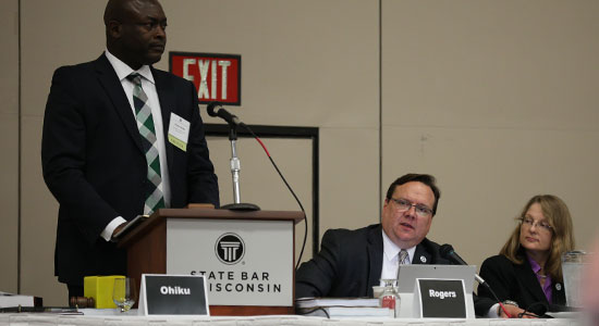 Odalo Ohiku, Chris Rogers, and Jill Kastner