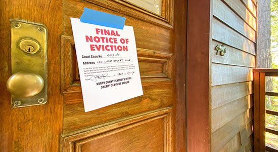 eviction notice