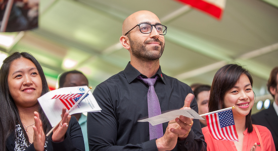 immigration and naturalization ceremony