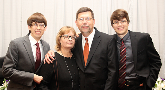 Fran Deisinger and family