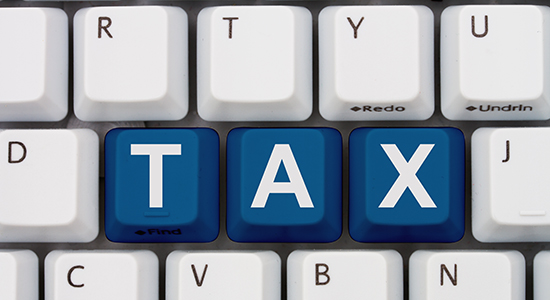 keyboard letters tax