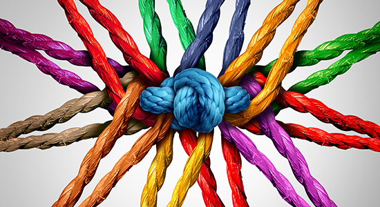colored knot