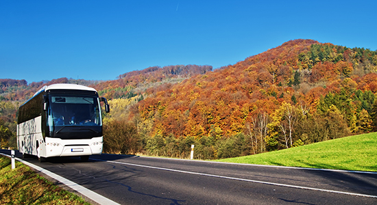 rural tour bus