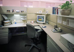 Staff work   area