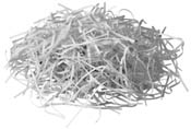 Shredded paper