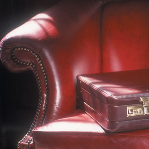 Chair with Briefcase