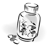 Bottle of pills