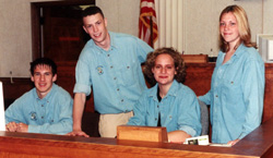 Vilas County Teen Court 2001 Panel members