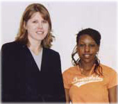 Jennifer Kopp and Latricia Thompson