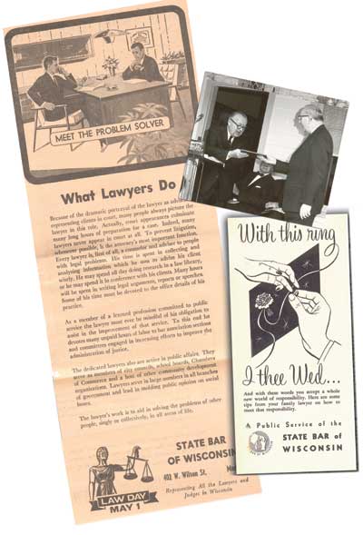 collage of public service publications