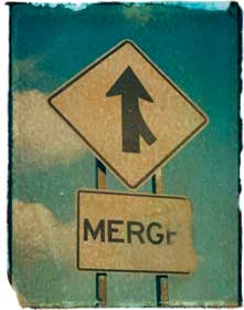 merge sign