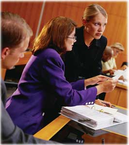 courtroom scene