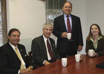 President Jim Boll and group