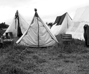 old tent