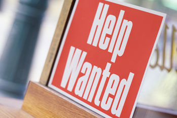 Help wanted sign