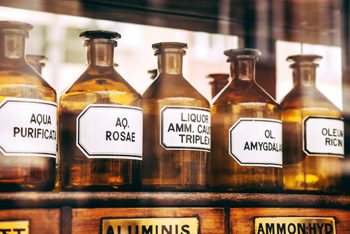 Medicinal bottles