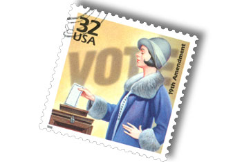 19th amendment stamp