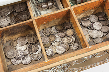 Cashier drawer