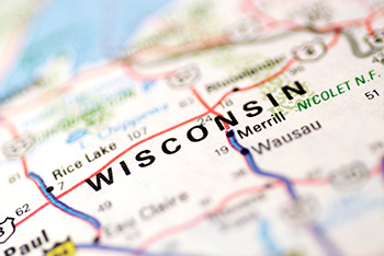 Map of Wisconsin