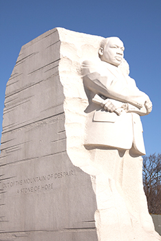 MLK statue