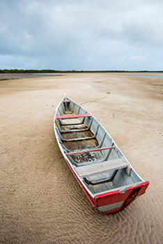 boat on sand