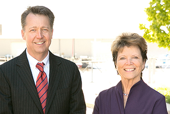 Greg Hildebrand and Susan Hansen