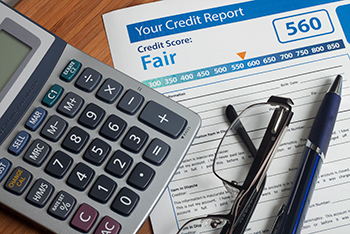 credit report and calculator