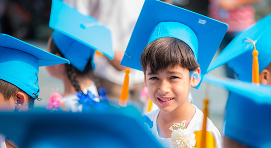 School child graduation