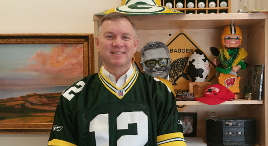 David Zubke and his shrine to Wisconsin sports