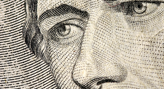 Alexander Hamilton's likeness on U.S. currency