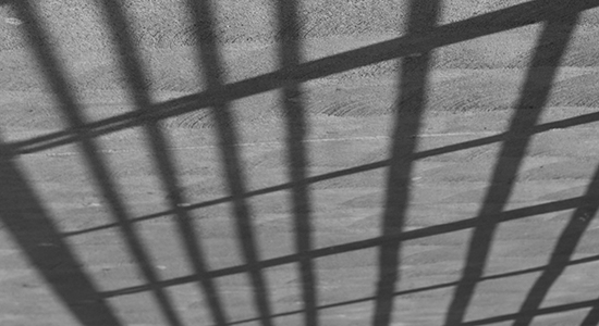 jail bar shadows