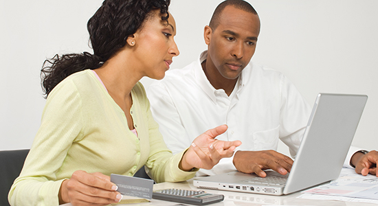 couple by computer