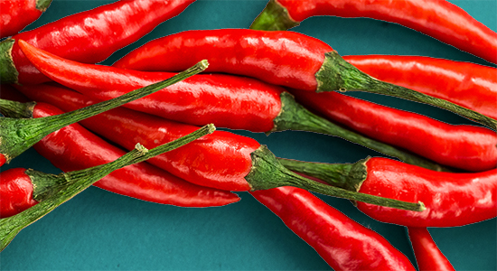 hot peppers