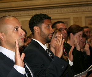 New lawyers are sworn in