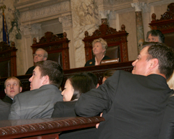 New lawyers look at the murals