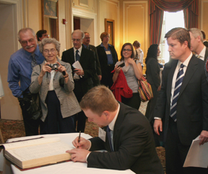 New lawyers sign the supreme court roll