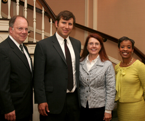 Atty. Turney with George Brown and Michelle Behnke