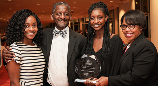 Judge Carl Ashley and family